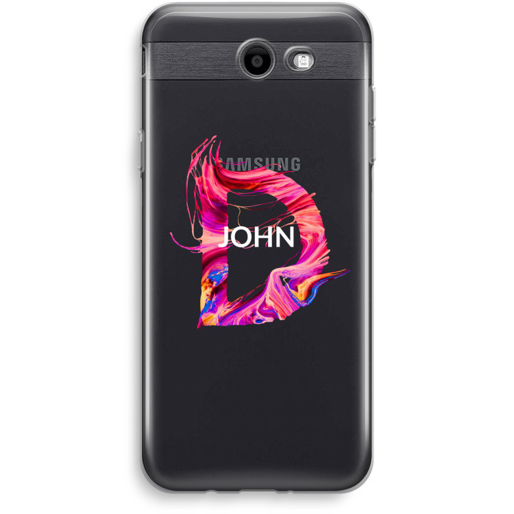 Galaxy J3 Prime 17 Monogram Case Abstract Spectrum