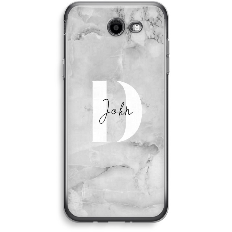 Galaxy J3 Prime 17 Monogram Case Ivory Marble