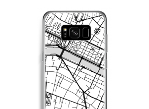 Put a city map on your Samsung Galaxy S8 case