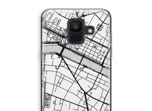 Put a city map on your Samsung Galaxy A6 (2018) case