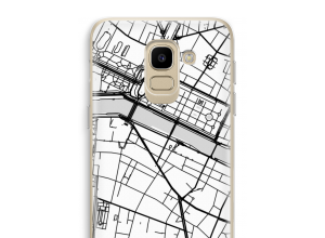 Put a city map on your Samsung Galaxy J6 (2018) case
