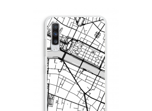 Put a city map on your Samsung Galaxy A70 case