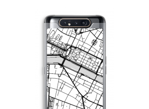 Put a city map on your Samsung Galaxy A80 case
