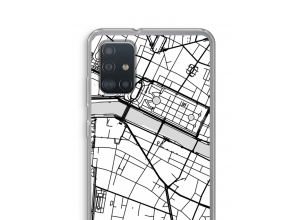 Put a city map on your Samsung Galaxy A52 5G case