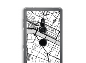 Put a city map on your Sony Xperia XZ2 case