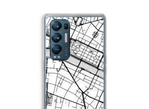 Put a city map on your Oppo Find X3 Neo case