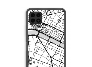 Put a city map on your Samsung Galaxy A22 4G case