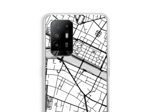 Put a city map on your Oppo A95 5G case