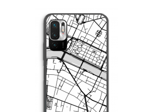 Put a city map on your Xiaomi Redmi Note 10 5G case